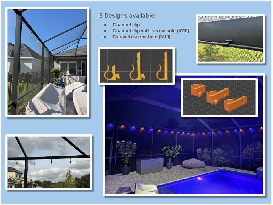 Complete 100-clip install kit